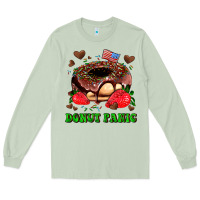Matcha donut panic Long Sleeve Tee - AdoDesignShop