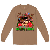 Toasted Coconut donut panic Long Sleeve Tee - AdoDesignShop