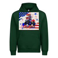 Forest Green firework crusher 4th of july Urban Hoodie - TumblerDesignByShophia