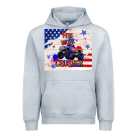 Heather Grey firework crusher 4th of july Urban Hoodie - TumblerDesignByShophia