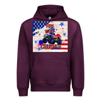 Mauve Wine firework crusher 4th of july Urban Hoodie - TumblerDesignByShophia