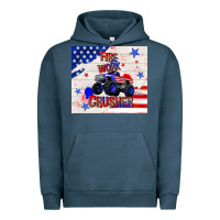 Pigment Midnight Navy firework crusher 4th of july Urban Hoodie - TumblerDesignByShophia