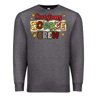 Charcoal Heather Christmas cookie crew Premium Sweatshirt - MaliasSmallBusiness