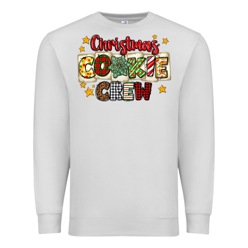 Christmas Cookie Crew Premium Sweatshirt by MaliasSmallBusiness | Teevron