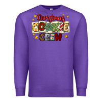 Purple Christmas cookie crew Premium Sweatshirt - MaliasSmallBusiness