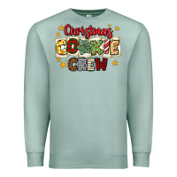 Seafoam Christmas cookie crew Premium Sweatshirt - MaliasSmallBusiness