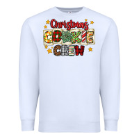 White Christmas cookie crew Premium Sweatshirt - MaliasSmallBusiness
