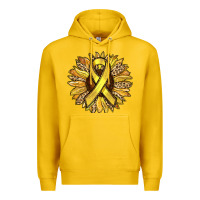 Lemon Child Cancer Awareness Sunflower Premium Hoodie - RanaPortraitStore