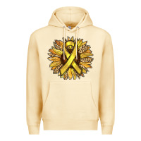Pina Colada Child Cancer Awareness Sunflower Premium Hoodie - RanaPortraitStore
