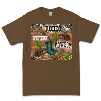 Cacao western rodeo Premium Tee - RanaPortraitStore