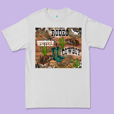 Premium Tee western rodeo