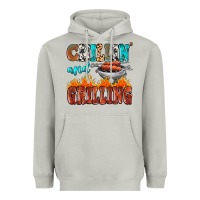 Moon Dust chillin and grilling Heavyweight Hoodie - MaliasSmallBusiness
