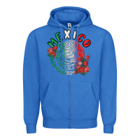 True Royal mexico Zipper Hoodie - MaliasSmallBusiness