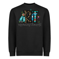Black rt respiraory therapist Heavyweight Sweatshirt - CowhideDigitalArt