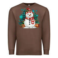 Chestnut christmas snowman Premium Sweatshirt - MaliasSmallBusiness