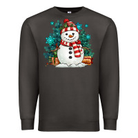 Smoke christmas snowman Premium Sweatshirt - MaliasSmallBusiness