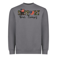 Storm support our troops Heavyweight Sweatshirt - CowhideDigitalArt