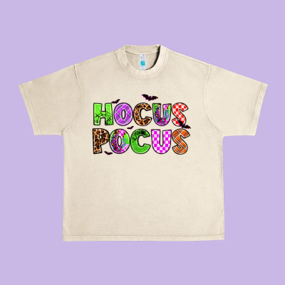 Hocus Pocus Urban Heavy Tee Designed By Adodesignshop