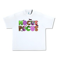 White hocus pocus Urban Heavy Tee - AdoDesignShop