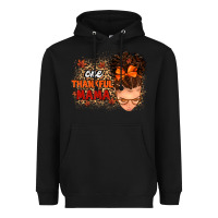 Black one thankful mama Heavyweight Hoodie - MaliasSmallBusiness