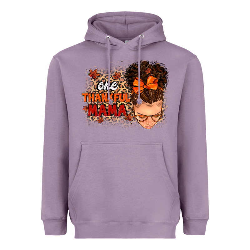 One Thankful Mama Heavyweight Hoodie by MaliasSmallBusiness | Teevron