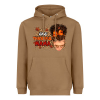 Toasted Coconut one thankful mama Heavyweight Hoodie - MaliasSmallBusiness