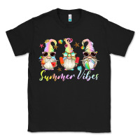 Black summer vibes gnomes Classic Tee - Artiststas