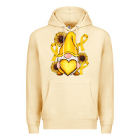 Pina Colada Childhood Cancer gnome Premium Hoodie - RanaPortraitStore