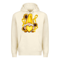 Sandshell Childhood Cancer gnome Premium Hoodie - RanaPortraitStore