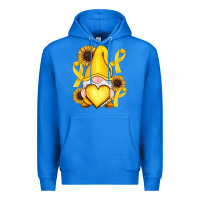 True Royal Childhood Cancer gnome Premium Hoodie - RanaPortraitStore