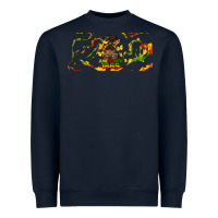 Juneteenth Afro Messy Bun Libbey Glass Heavyweight Sweatshirt | Teevron