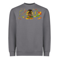 Storm juneteenth afro messy bun libbey glass Heavyweight Sweatshirt - HRA Design Shop