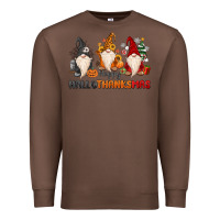 Chestnut Happy Hallothanksmas Premium Sweatshirt - MaliasSmallBusiness