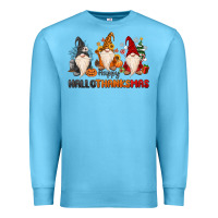 Ocean Blue Happy Hallothanksmas Premium Sweatshirt - MaliasSmallBusiness