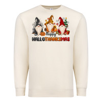Sandshell Happy Hallothanksmas Premium Sweatshirt - MaliasSmallBusiness