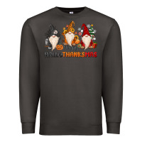 Smoke Happy Hallothanksmas Premium Sweatshirt - MaliasSmallBusiness