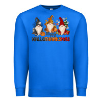 True Royal Happy Hallothanksmas Premium Sweatshirt - MaliasSmallBusiness