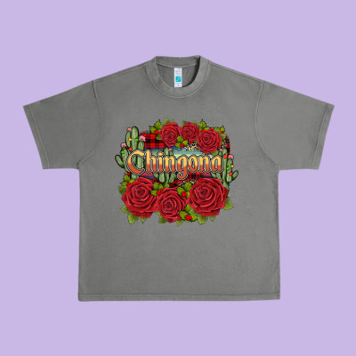 Christmas Chingona Urban Heavy Tee Designed By Jahusdesignshop