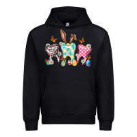 Black Happy Easter Day teeth Urban Hoodie - HowdyJamesFarm