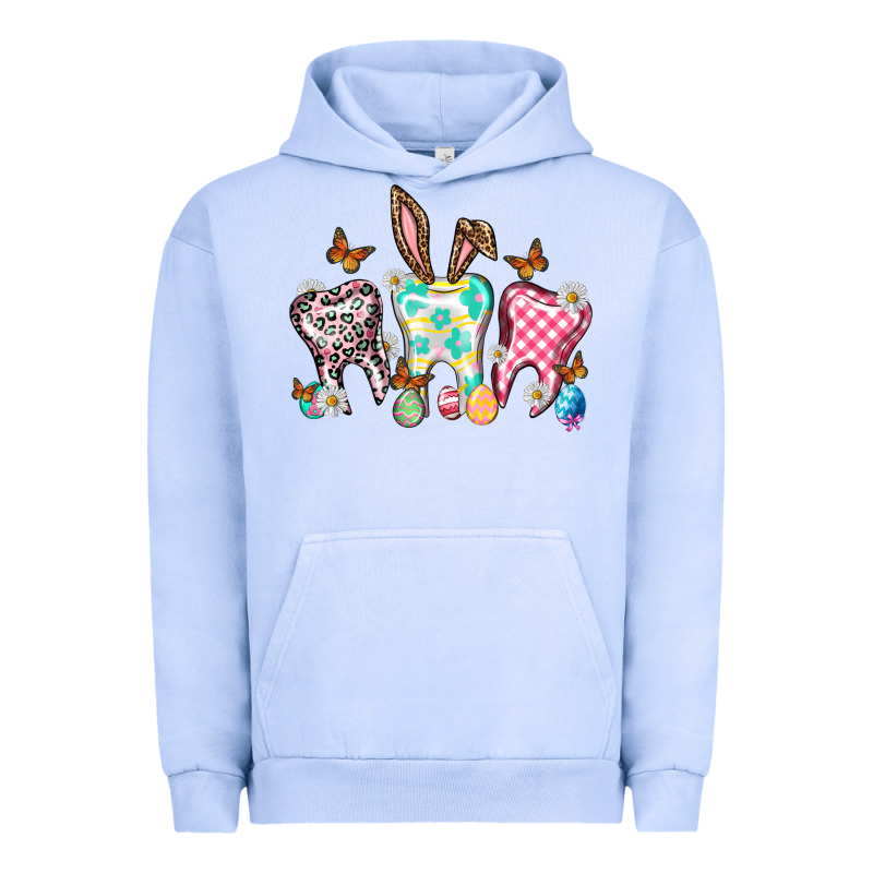 Happy Easter Day Teeth Urban Hoodie by HowdyJamesFarm | Teevron