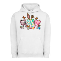 Pigment Lunar Rock Happy Easter Day teeth Urban Hoodie - HowdyJamesFarm