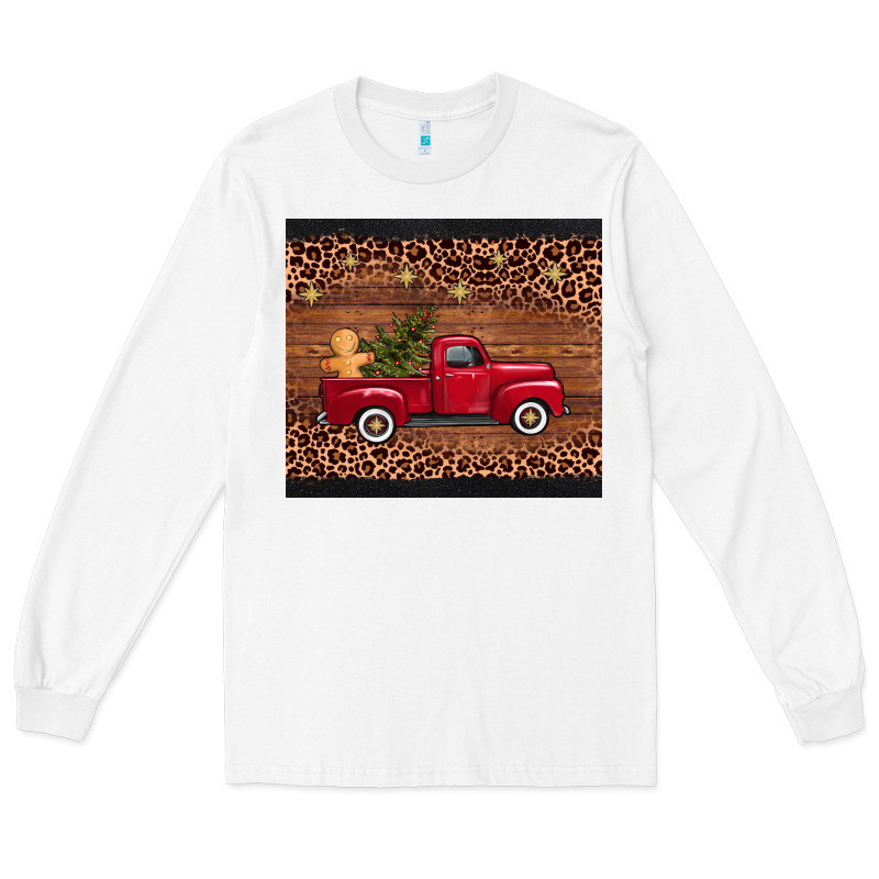 Christmas Truck Long Sleeve Tee by AdoDesignShop | Teevron