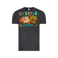 Vintage Black pumpkın Spıce Vintage Tee - AdoDesignShop