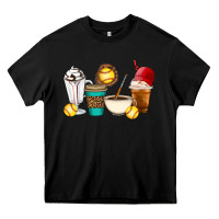 Black Softball coffee cups Heavy Core Tee - Artiststas