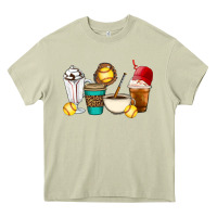 Mossy Softball coffee cups Heavy Core Tee - Artiststas