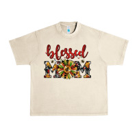 Sandshell Christmas blessed mom Urban Heavy Tee - JahusDesignShop