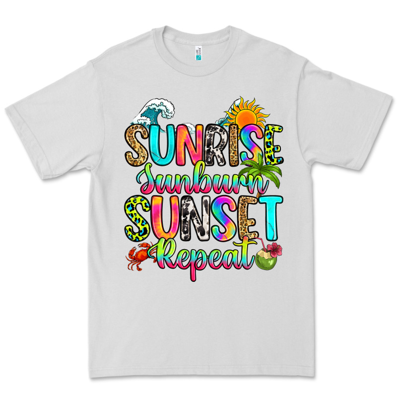 Sunrise Sunburn Sunset Repeat Premium Tee by RanaPortraitStore | Teevron