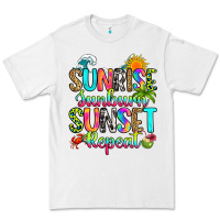 White sunrise sunburn sunset repeat Premium Tee - RanaPortraitStore