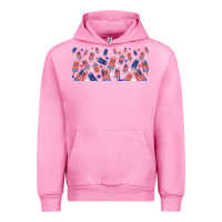 Fuchsia Pink American popsicle Urban Hoodie - TumblerDesignByShophia
