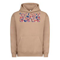 Pigment Burro American popsicle Urban Hoodie - TumblerDesignByShophia